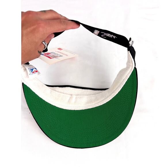 Vintage Black Phoenix Suns Team NBA Visor Sports Basketball - Picture 4 of 11